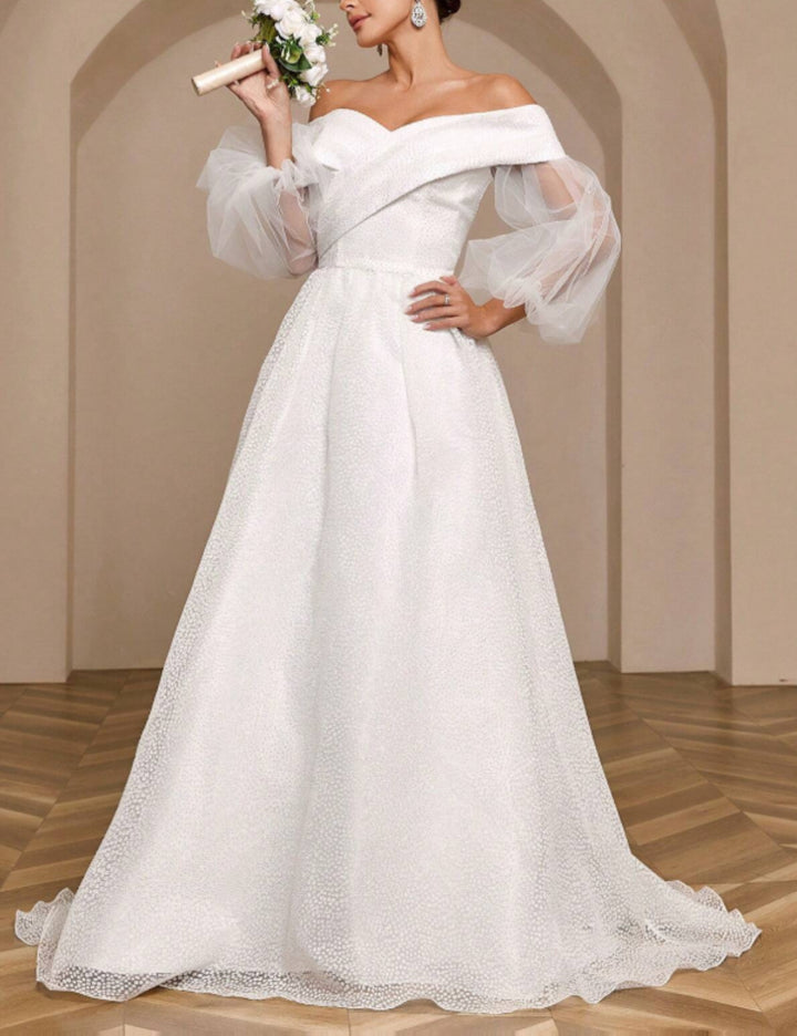 Rochie de ocazie și bridal Shein, alb