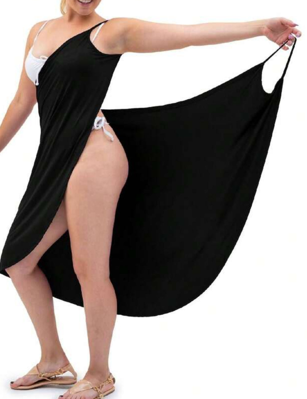 Rochie de plajă SHEIN, negru