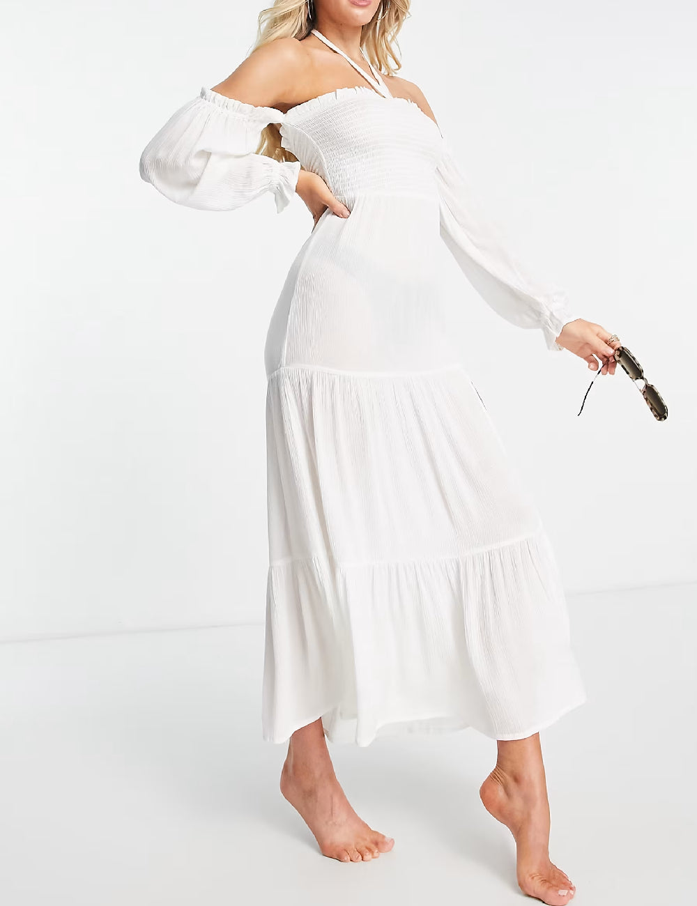 ASOS midiruha, fehér