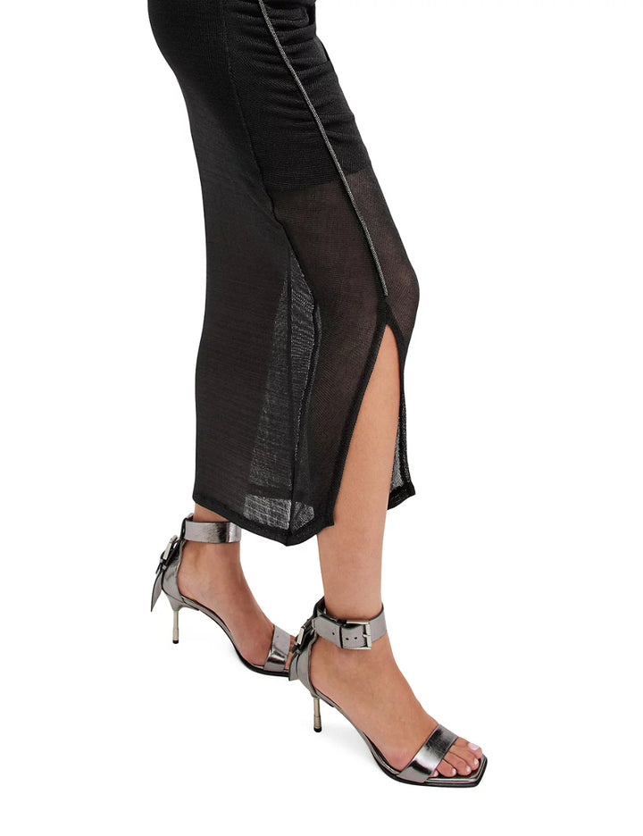 Allsaints maxi ruha, fekete