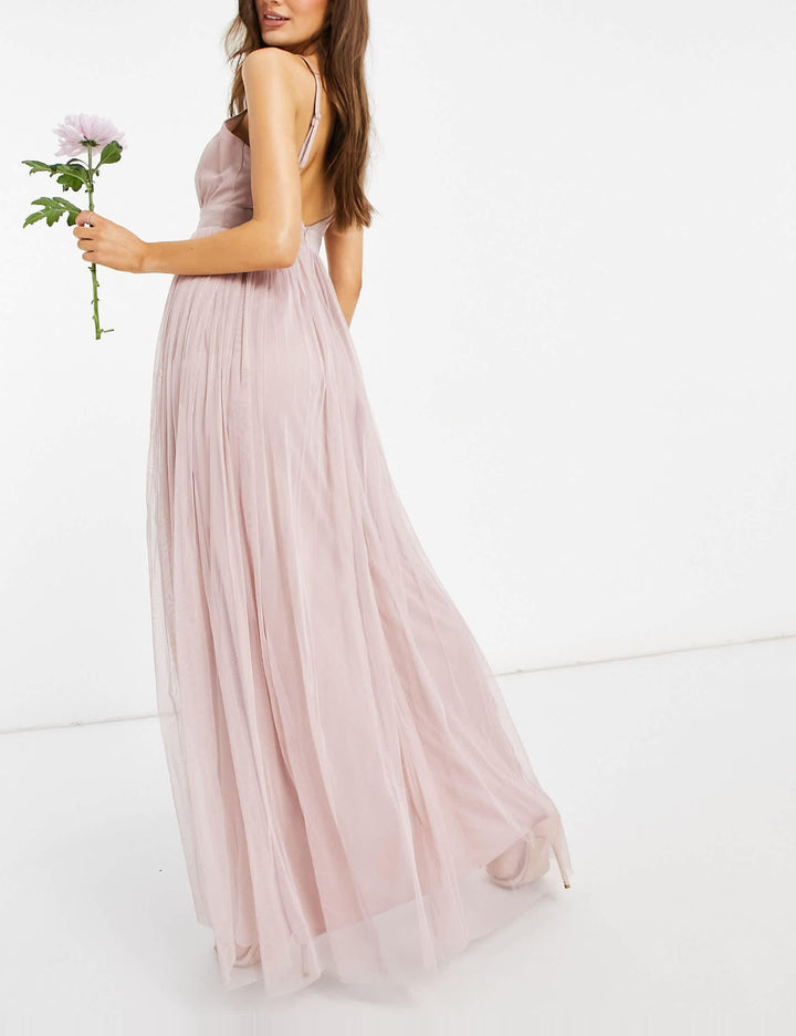 Anaya maxiruha, púderrózsaszín