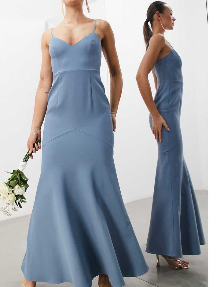 ASOS maxi ruha, kék