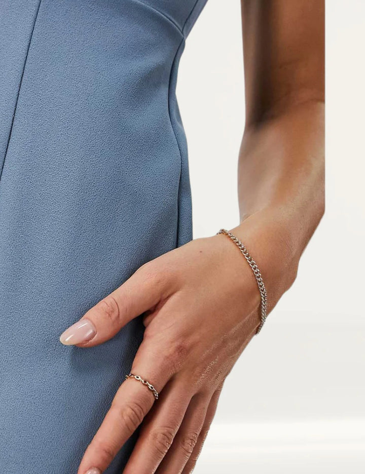 ASOS maxi ruha, kék