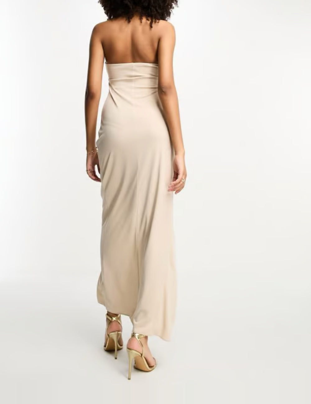 ASOS maxi ruha, bézs