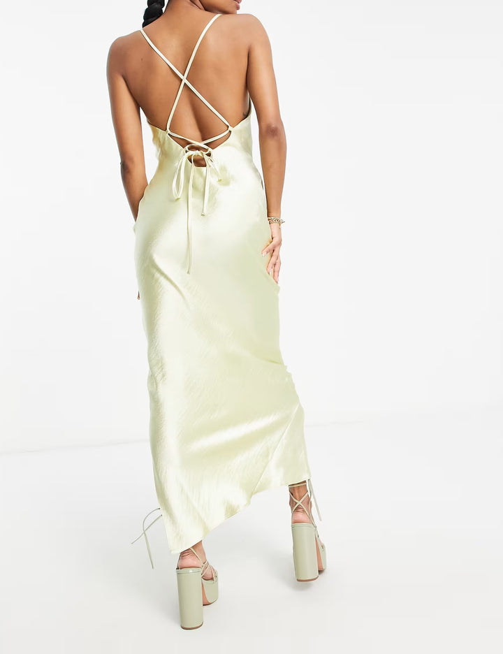 ASOS sárga maxiruha
