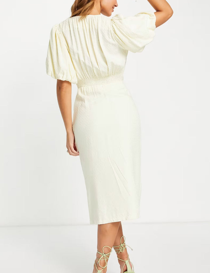 ASOS maxiruha, sárga