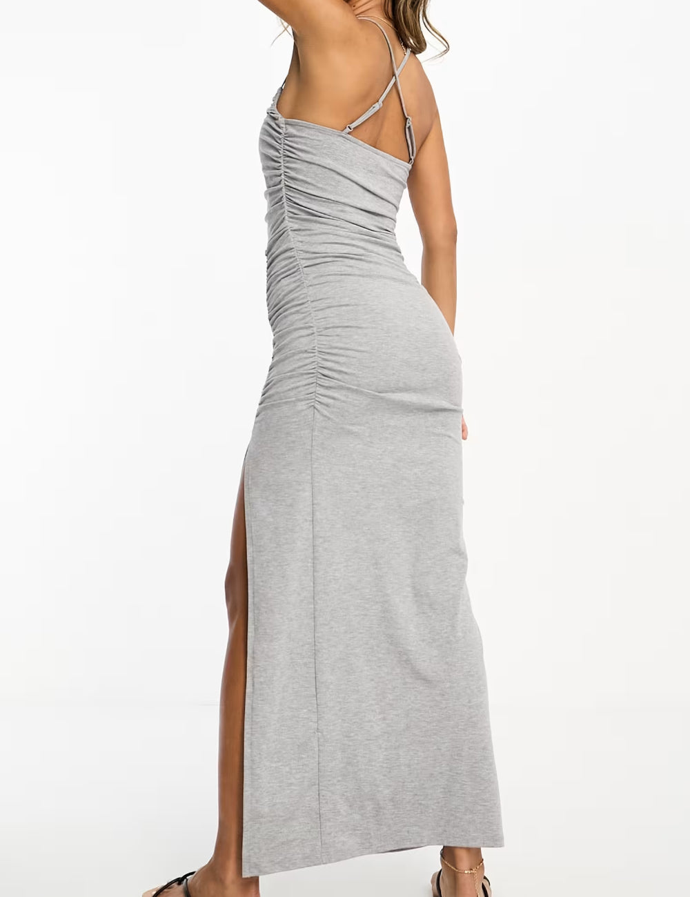 ASOS szürke maxi ruha
