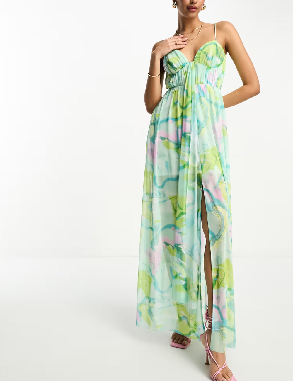 ASOS maxi ruha, vegyes színek