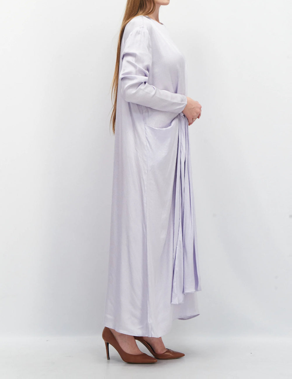 Rochie maxi ASOS, mov