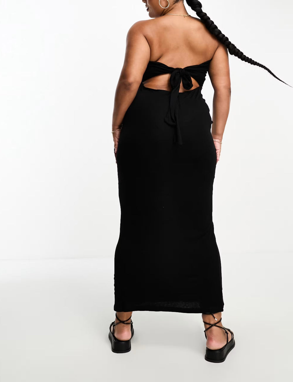 Rochie maxi ASOS, negru