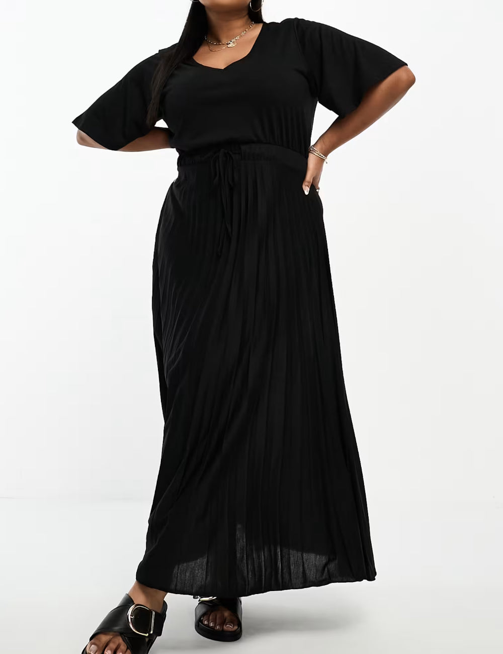 ASOS maxi ruha, fekete
