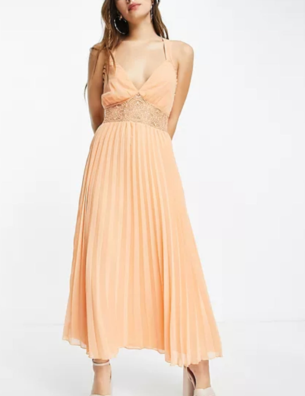 ASOS maxi ruha, narancssárga