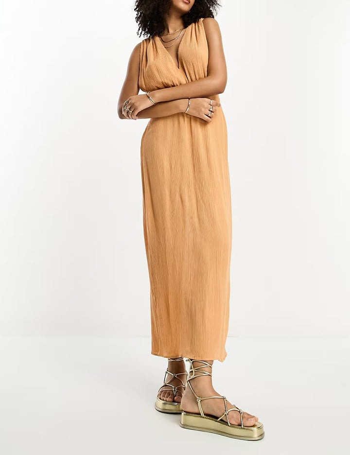 ASOS maxi ruha, narancssárga