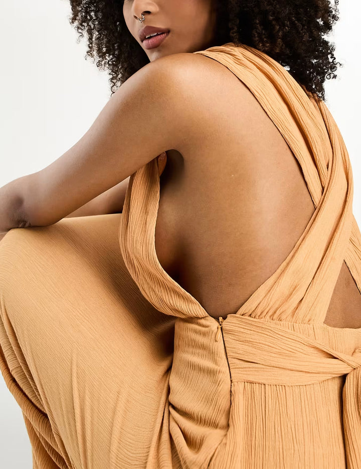 ASOS maxi ruha, narancssárga