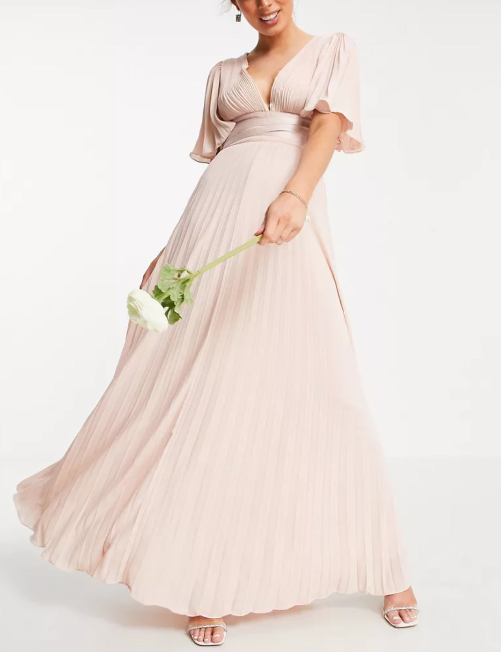 ASOS alkalmi ruha, rózsaszín