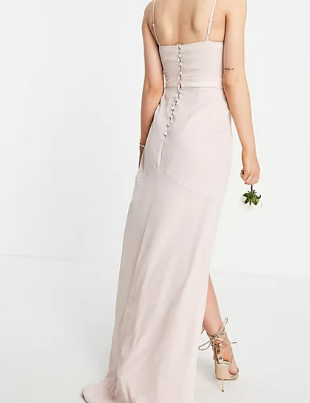 ASOS alkalmi ruha, rózsaszín