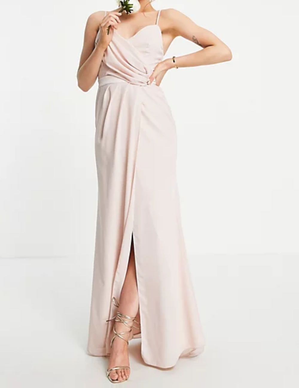 ASOS alkalmi ruha, rózsaszín