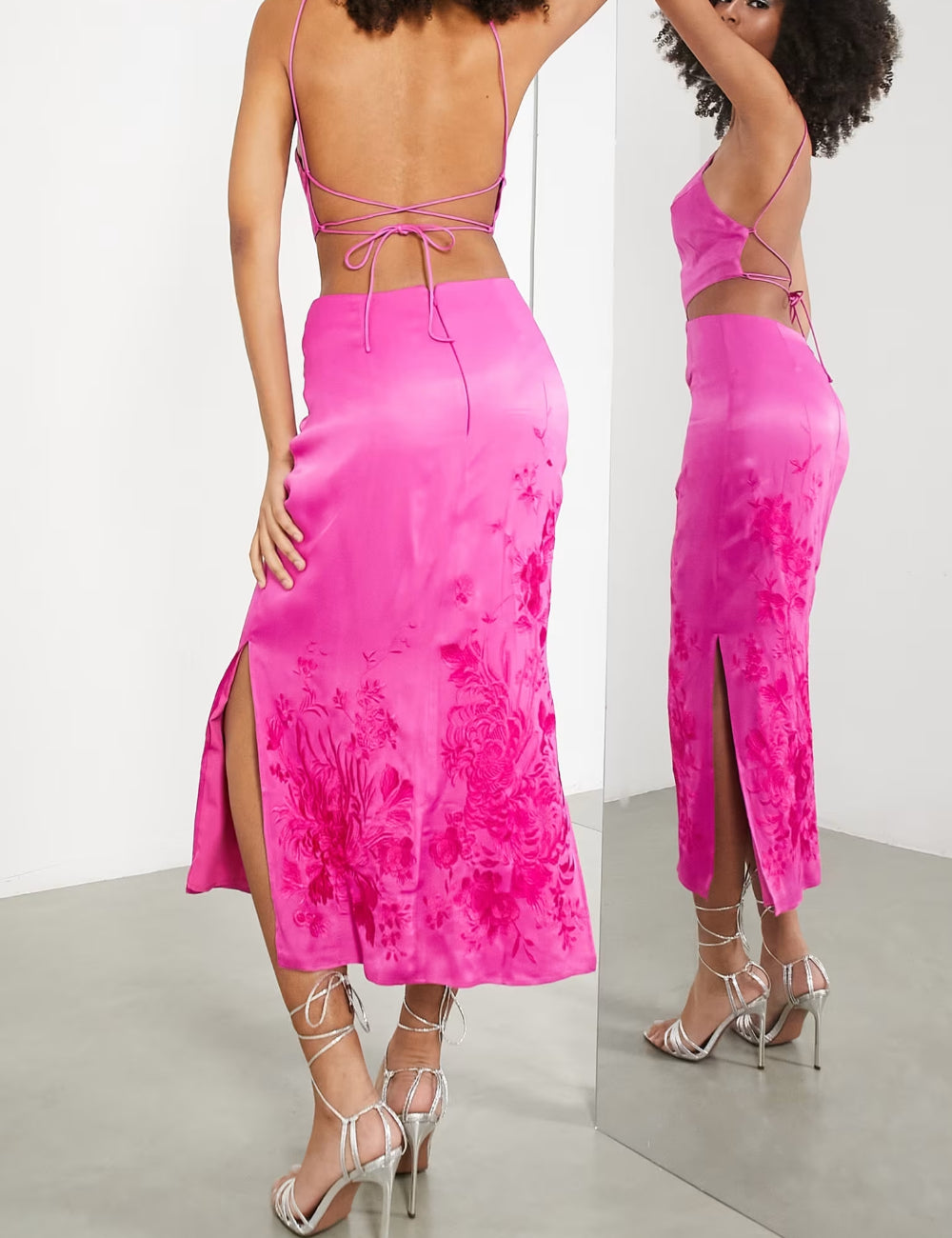 ASOS maxiruha, rózsaszín