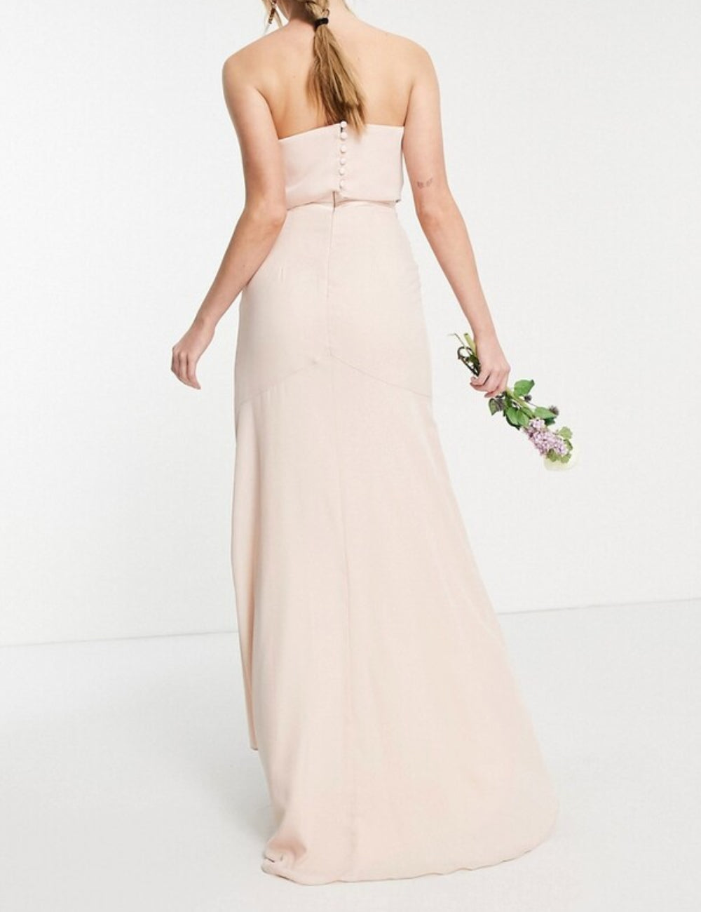 Rochie maxi ASOS, roz
