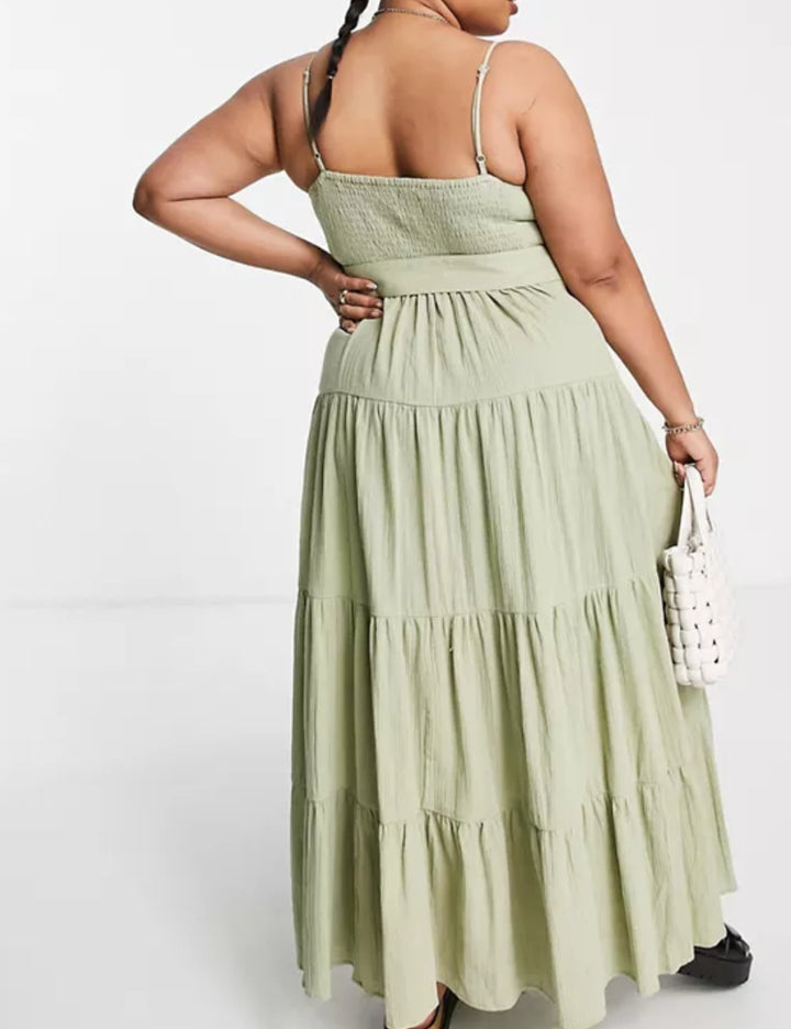 ASOS maxiruha, zöld