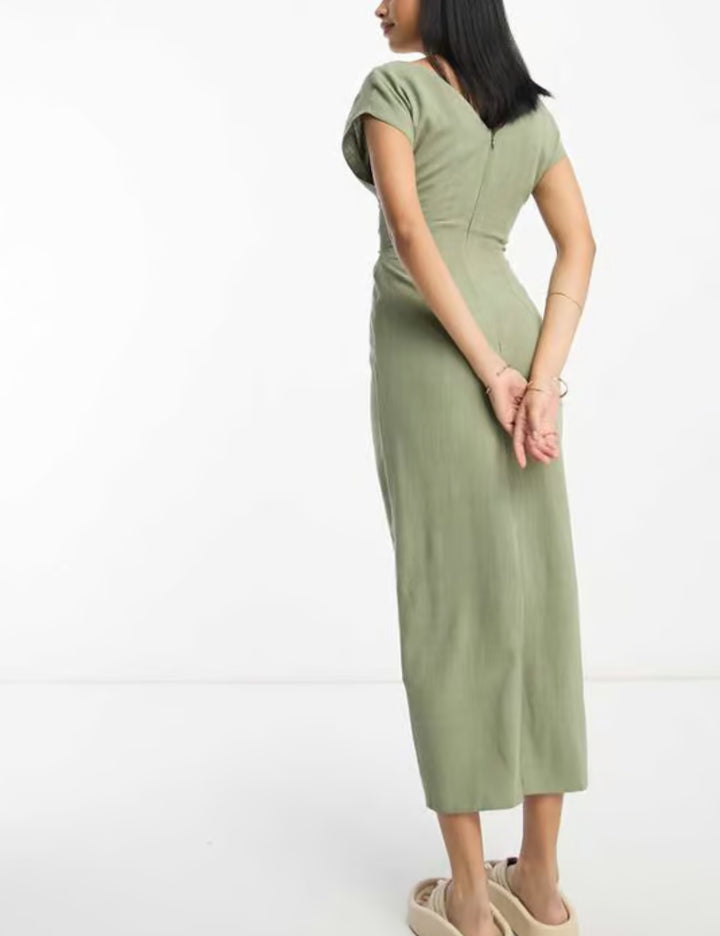 ASOS maxi ruha, zöld
