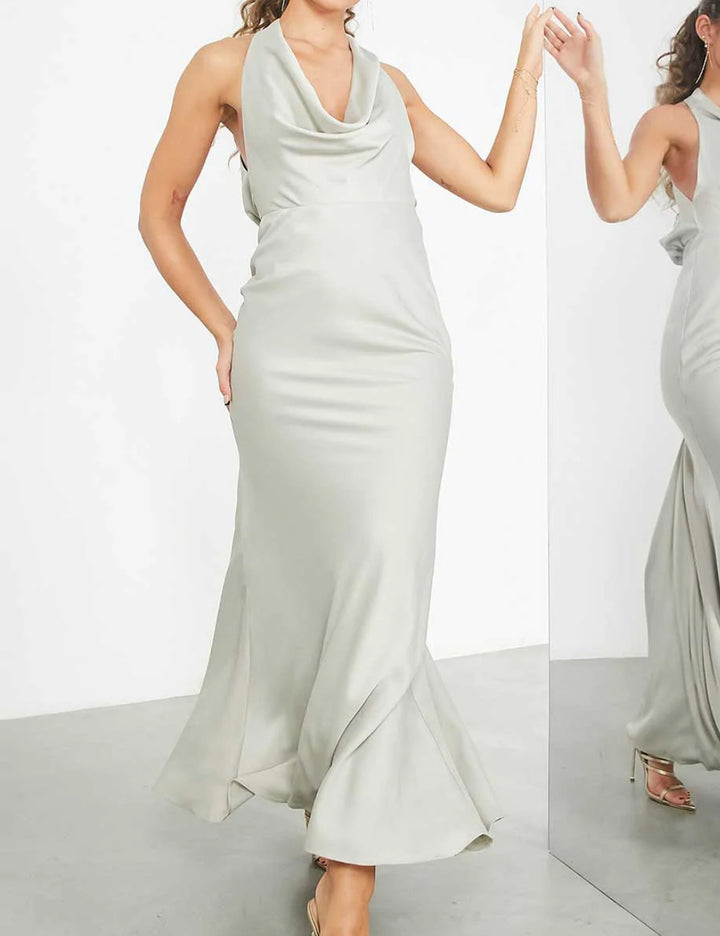 ASOS maxi ruha, zöld