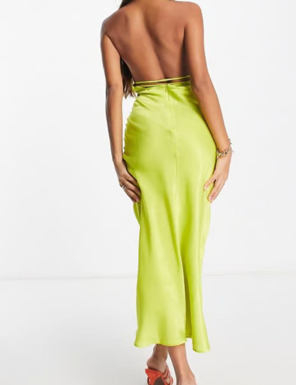 ASOS maxi ruha, zöld