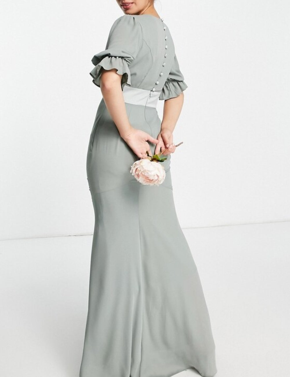 ASOS maxi ruha, zöld