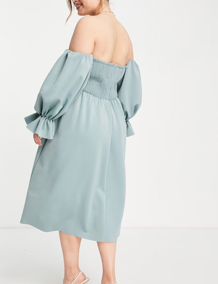 ASOS Maxi ruha, zöld