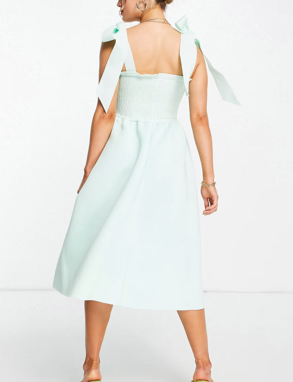 ASOS maxi ruha, zöld