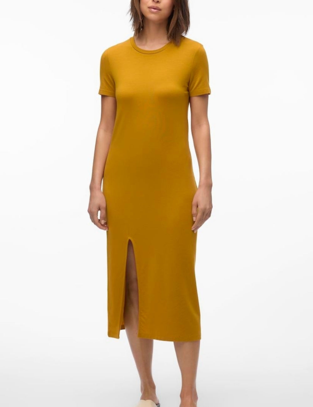 AWARE by VERO MODA maxi ruha, sárga