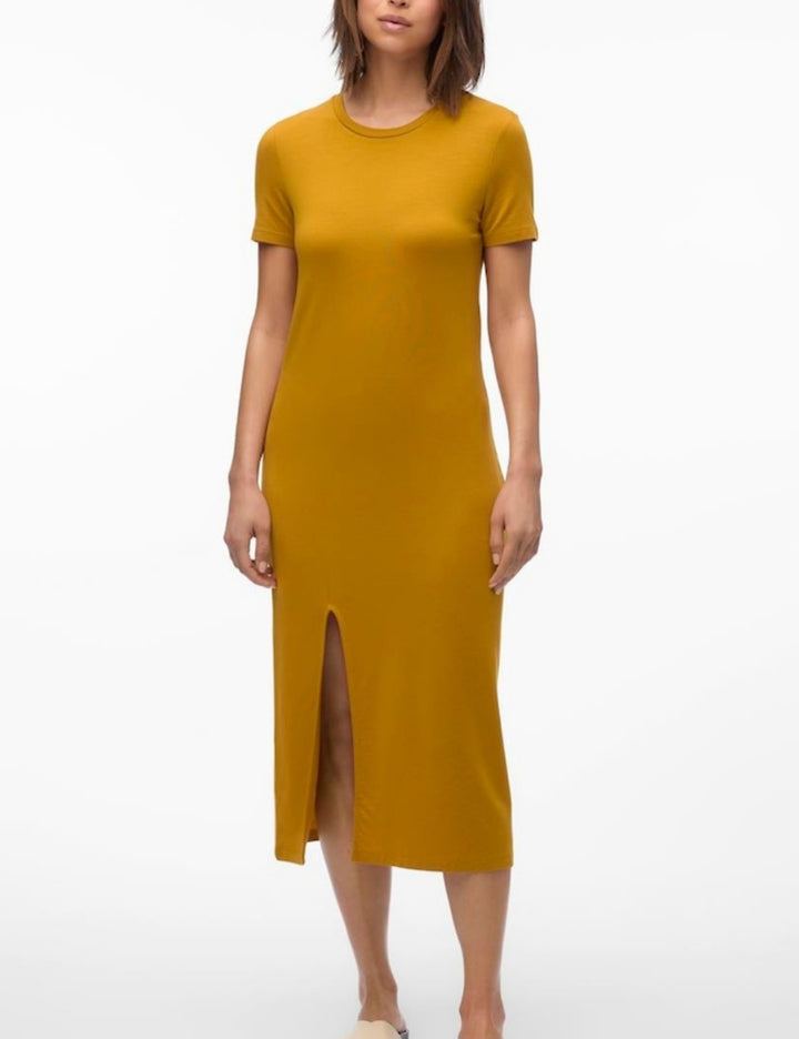 AWARE by VERO MODA maxi ruha, sárga