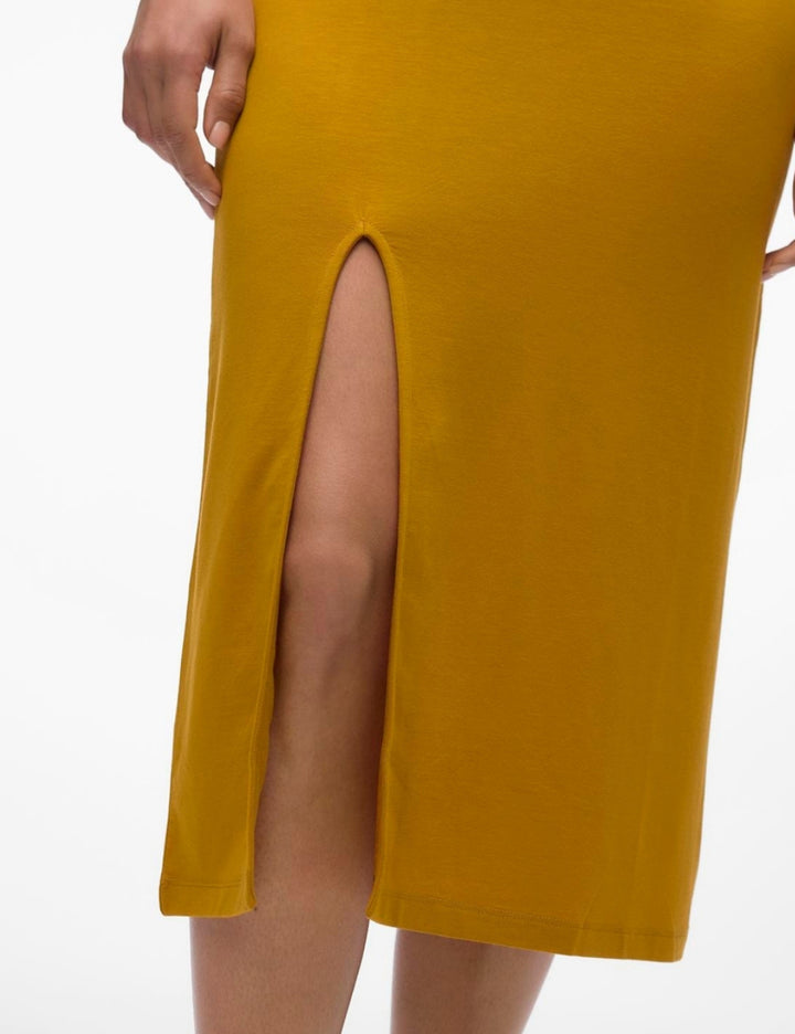 AWARE by VERO MODA maxi ruha, sárga