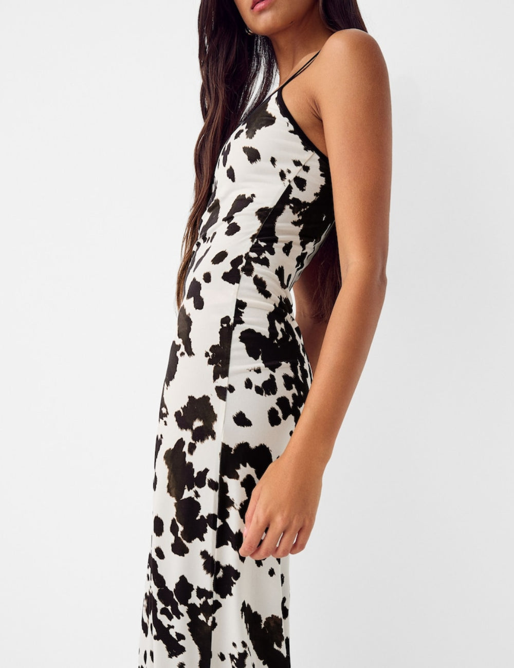 Bershka maxi ruha, színes
