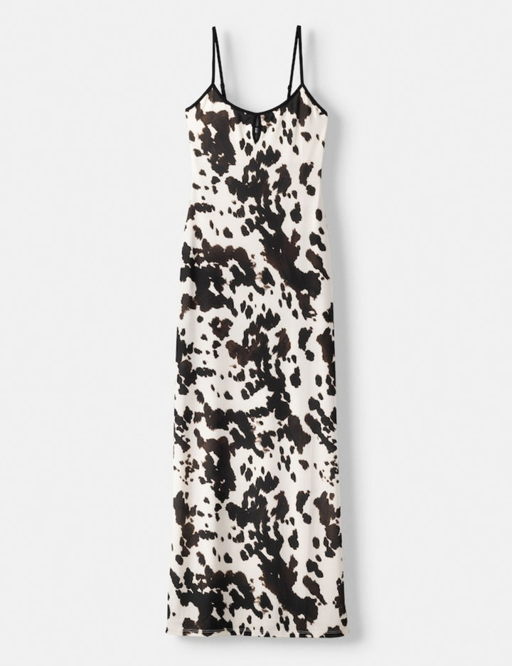 Bershka maxi ruha, színes