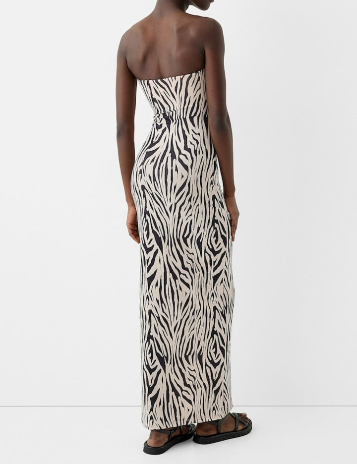 Bershka maxi ruha, vegyes színek