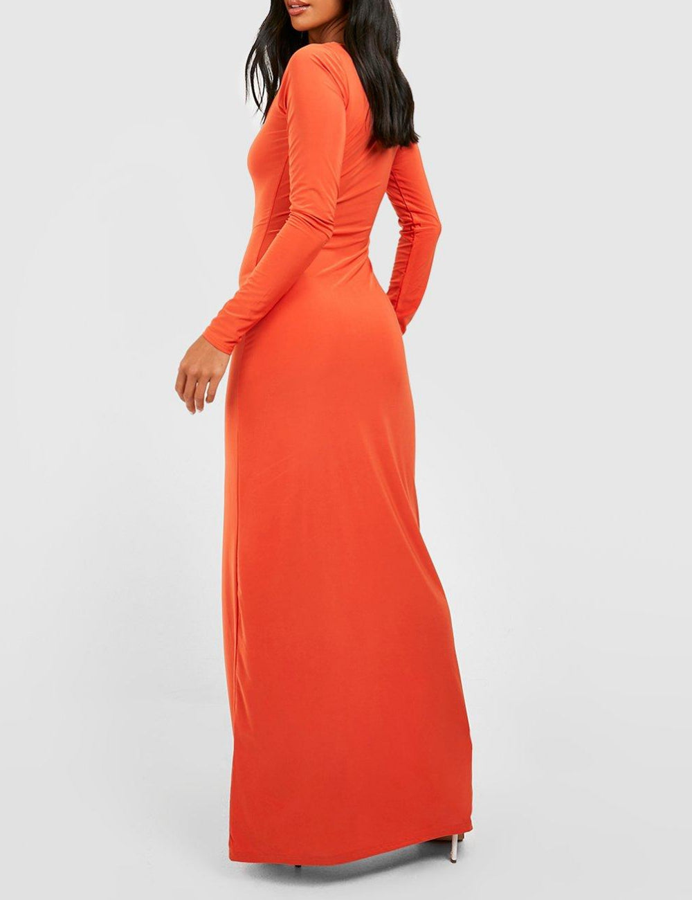 Boohoo maxi ruha, narancssárga