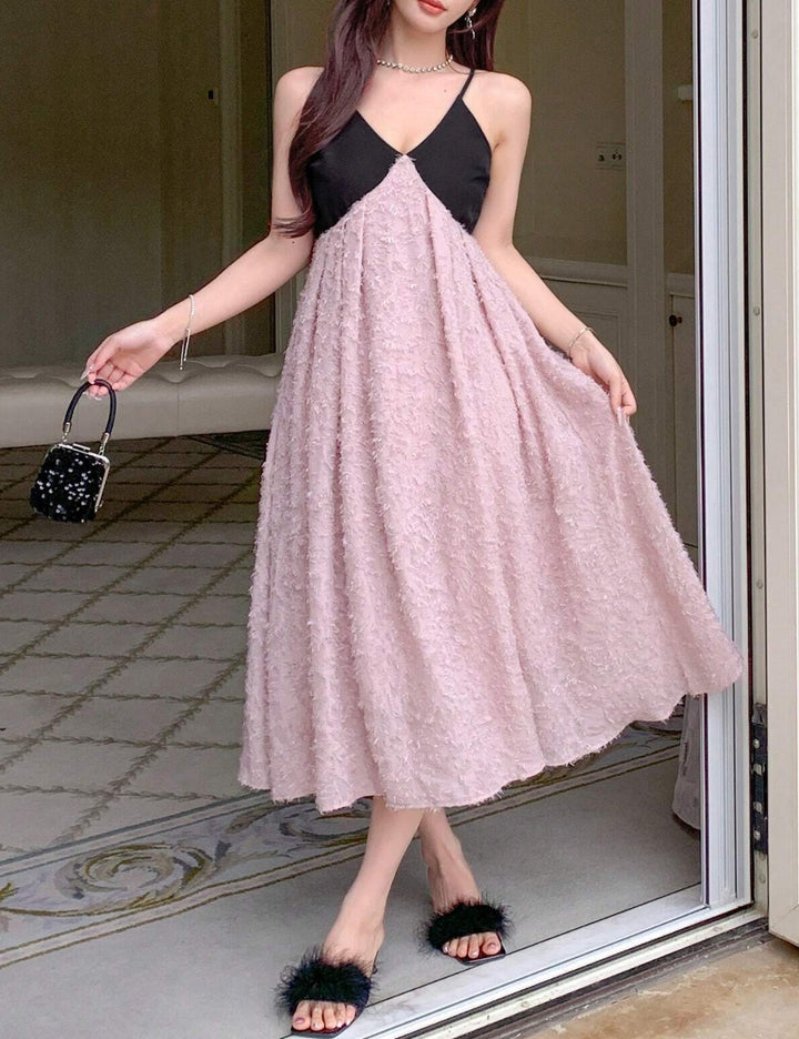 DAZY by Shein maxi ruha, rózsaszín