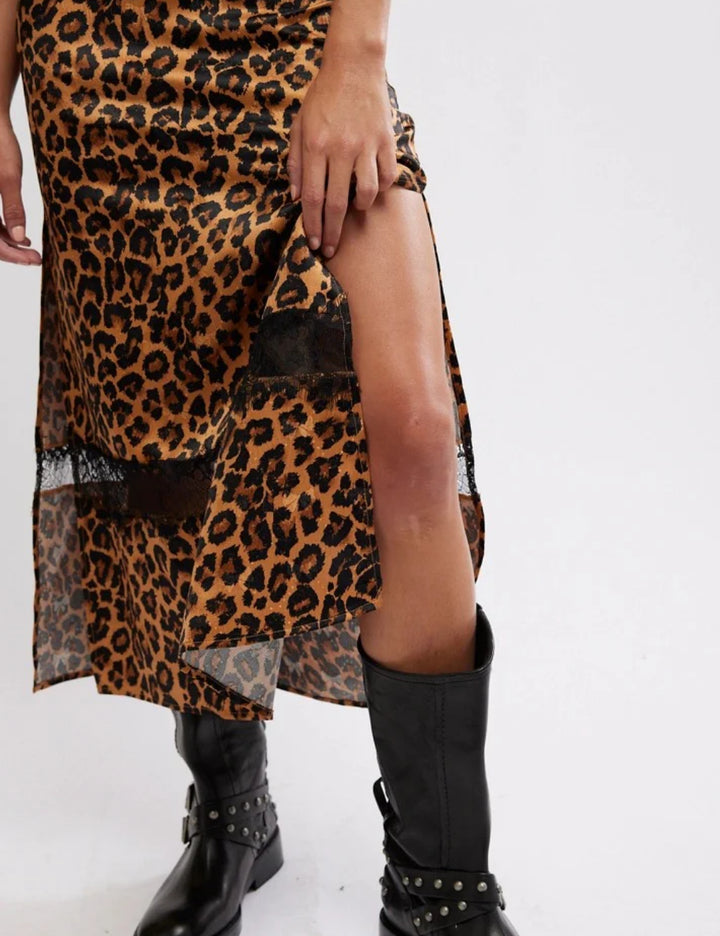 Rochie maxi Free People, mix culori