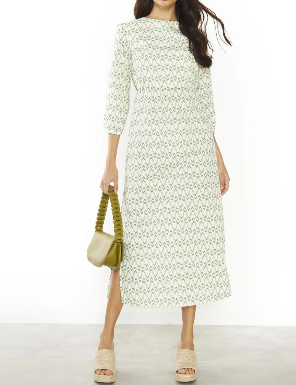 Glamorous maxi ruha, mix színek