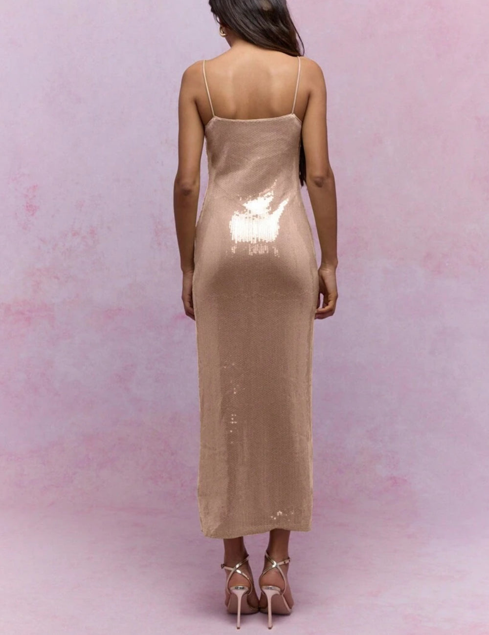 Missguided by Shein maxi ruha, bézs