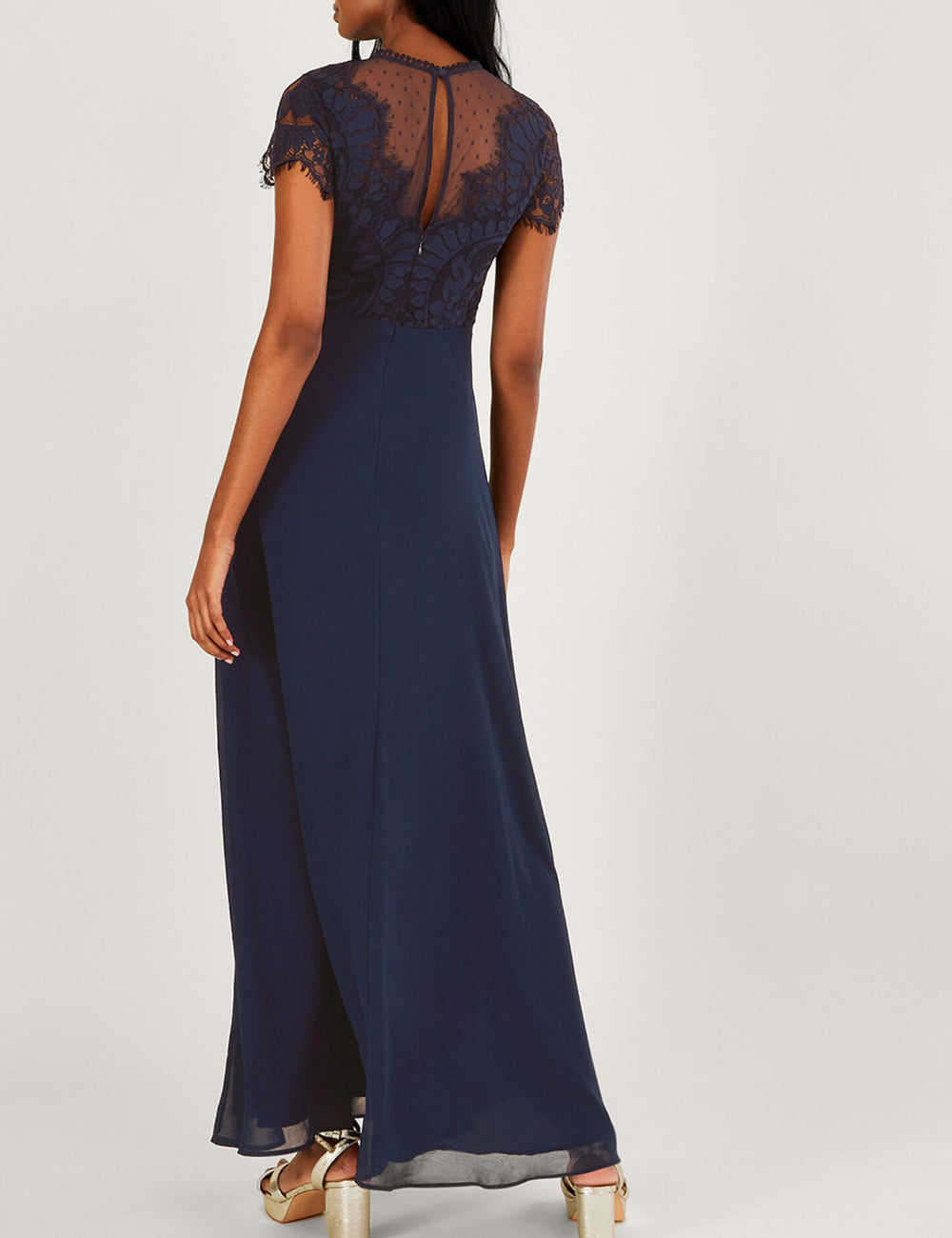 Monsoon maxi ruha, sötétkék