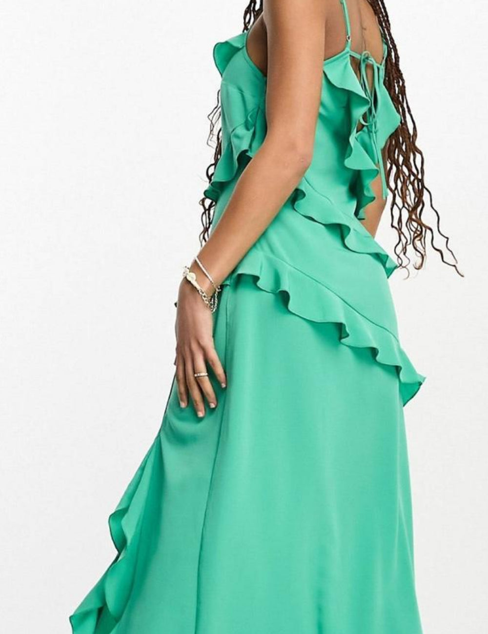 New Look maxi ruha, zöld