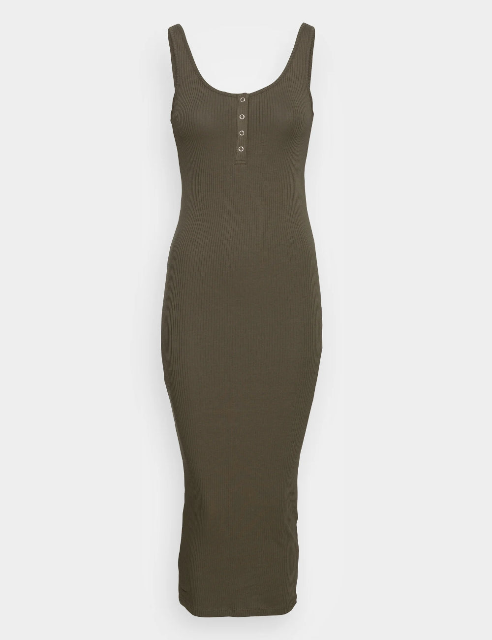 Pieces maxi ruha, khaki