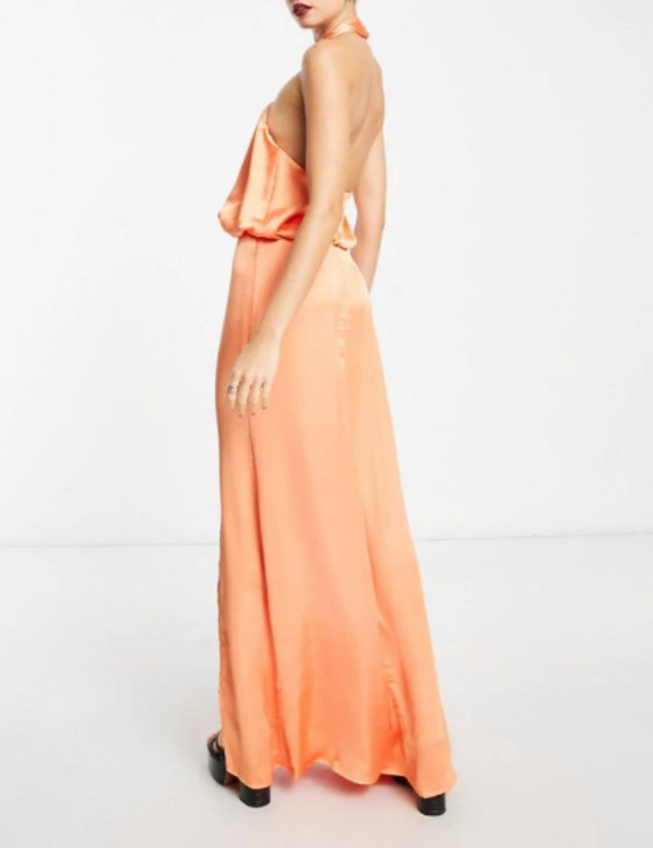 PRETTY LAVISH maxi ruha, narancssárga