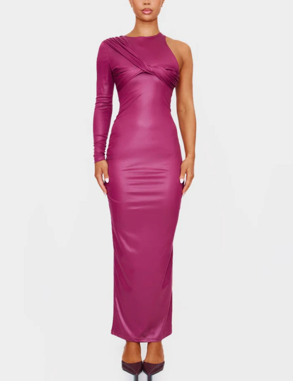 PRETTYLITTLETHING maxi ruha, lila