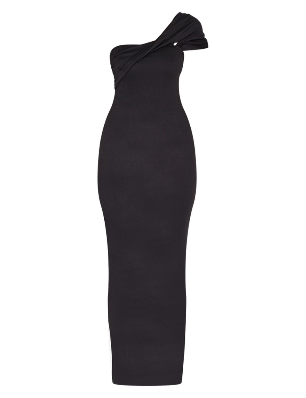 PRETTYLITTLETHING maxi ruha, fekete
