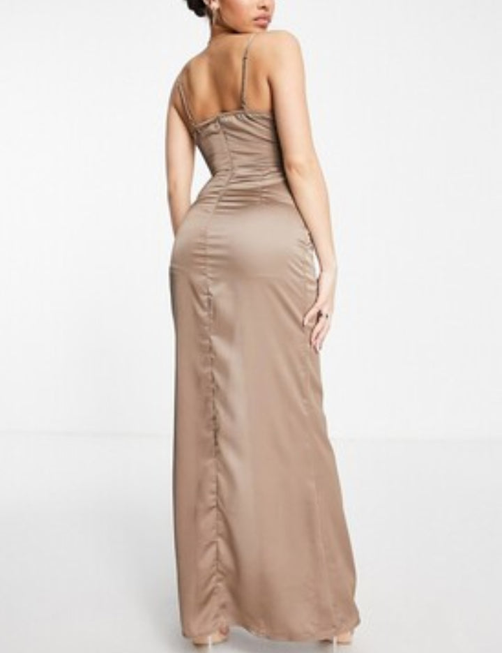 Rochie maxi Saint Genies, multicolor