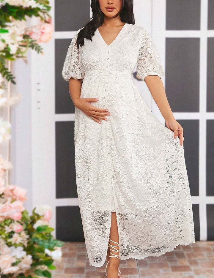 SHEIN maxi ruha, fehér