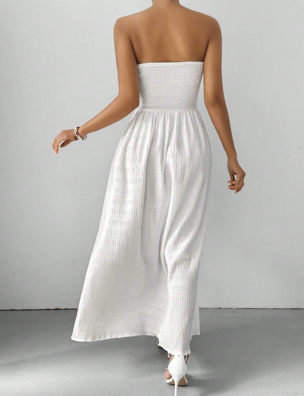 SHEIN Maxi ruha, fehér